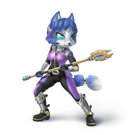In all reality, Krystal is basically a blue fox designed to be the female counterpart of Fox McCloud. . Starfox wiki